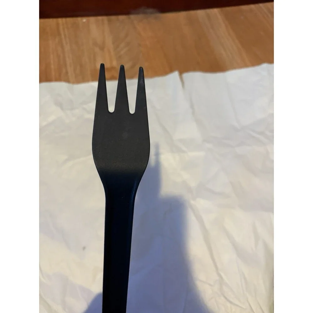 Vintage T-Fal Black Nylon 3-Prong Meat Serving Fork Kitchen Utensil Canada